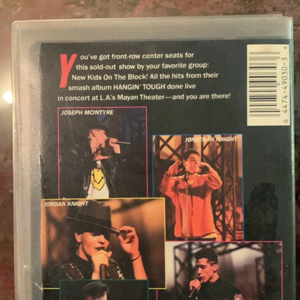New Kids On The Block VHS